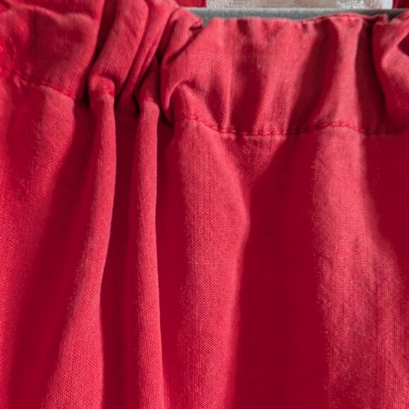 Anthropologie Cloth & Stone Halter Maxi Dress Size XS Small Faded Red Side Slit - Picture 8 of 15